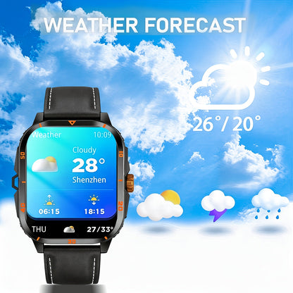 2026 Smart Watch for Men – Bluetooth Calling, Fitness Tracker