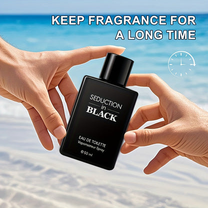 Men's Elegant Eau De Toilette 50ml | Long-Lasting Fresh Cologne Fragrance