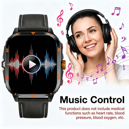 2026 New Smart Watch/Band Unisex - Wireless Call/Text/Multi-Sport