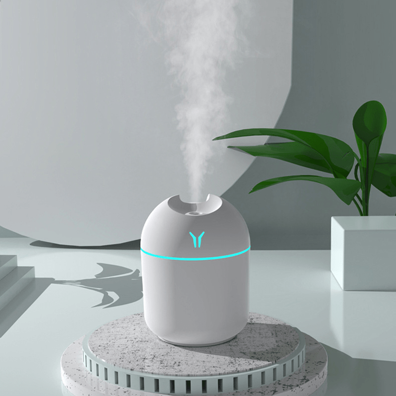 Mini Air Humidifier & Aroma Diffuser with LED Night Light