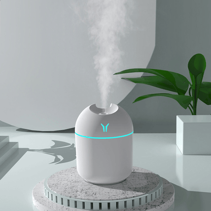 Mini Air Humidifier & Aroma Diffuser with LED Night Light