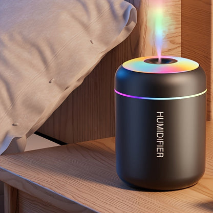 Mini Air Humidifier & Aroma Diffuser with LED Night Light