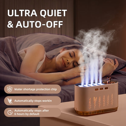 USB Rechargeable Aromatherapy Humidifier with 7-Color LED Lights
