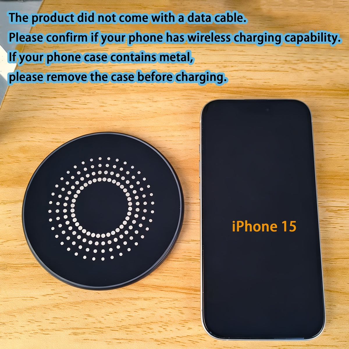 2026 Upgraded 15W Fast Wireless Charger Pad – Qi Wireless Charging Mat