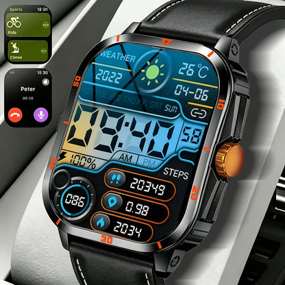 2026 New Smart Watch/Band Unisex - Wireless Call/Text/Multi-Sport