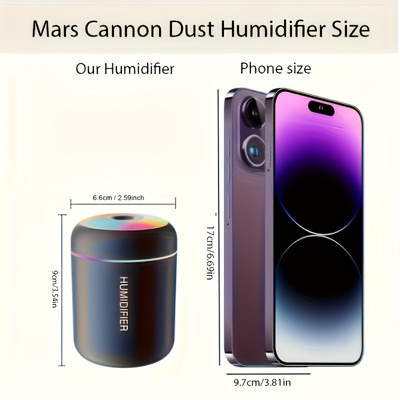 Essential Oil Diffuser & Cool Mist Humidifier with LED Lights