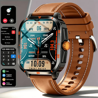 2026 Smart Watch for Men – Bluetooth Calling, Fitness Tracker