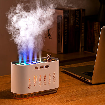 USB Rechargeable Aromatherapy Humidifier with 7-Color LED Lights