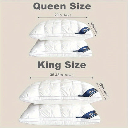 2pcs Luxury 5-Star Hotel Quality Pillows