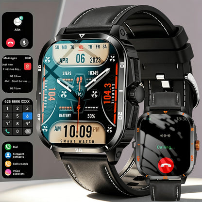 2026 Smart Watch for Men – Bluetooth Calling, Fitness Tracker