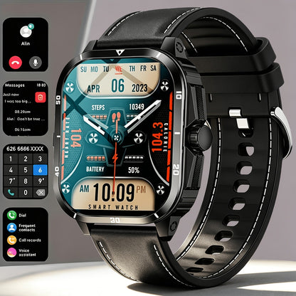 2026 Smart Watch for Men – Bluetooth Calling, Fitness Tracker