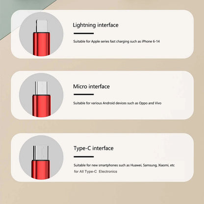 100W 3-in-1 Fast Charging Cable – Retractable USB Charger with Type-C