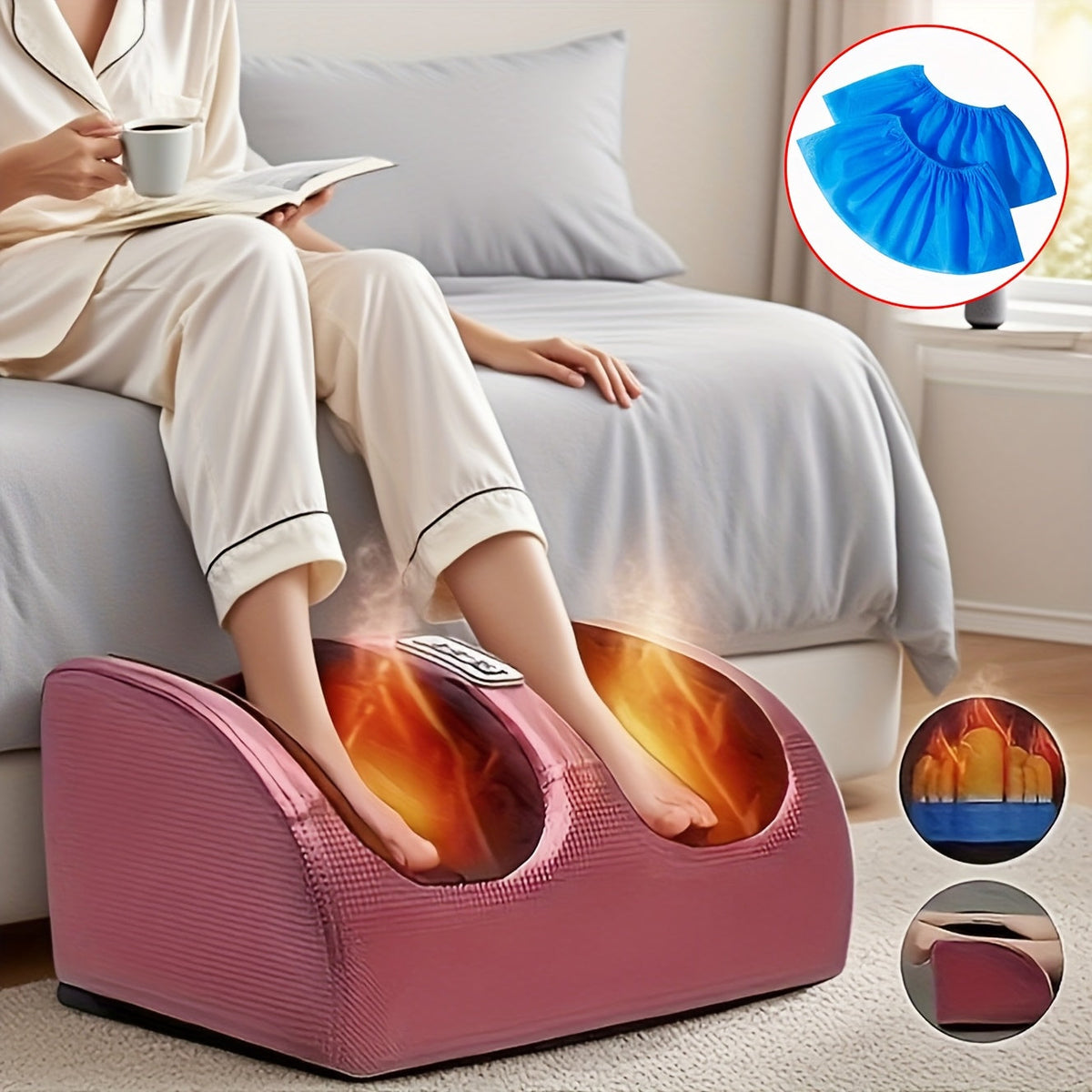 Foot Massager with Heat – Deep Kneading