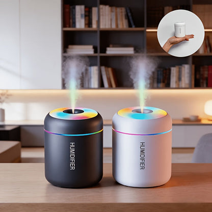 Essential Oil Diffuser & Cool Mist Humidifier with LED Lights