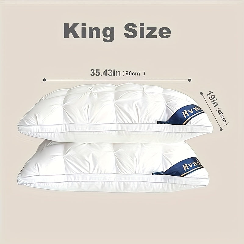 2pcs Luxury 5-Star Hotel Quality Pillows