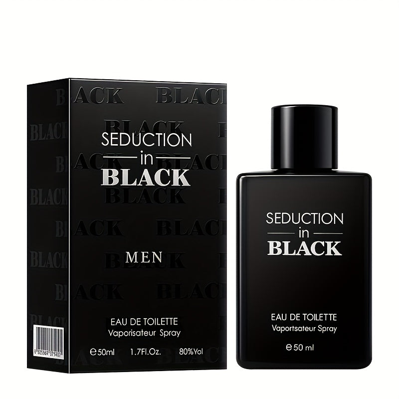 Men's Elegant Eau De Toilette 50ml | Long-Lasting Fresh Cologne Fragrance