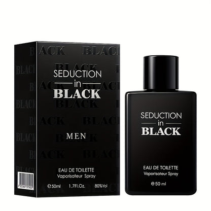 Men's Elegant Eau De Toilette 50ml | Long-Lasting Fresh Cologne Fragrance