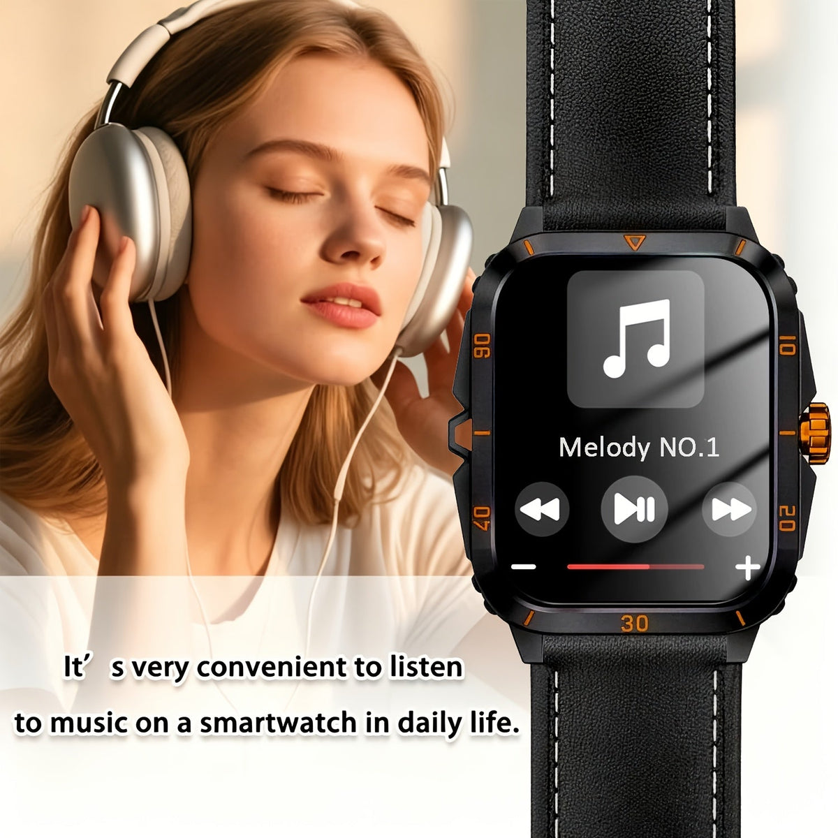 2026 Smart Watch for Men – Bluetooth Calling, Fitness Tracker