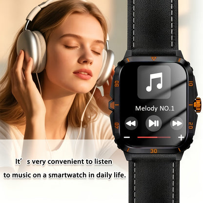 2026 Smart Watch for Men – Bluetooth Calling, Fitness Tracker