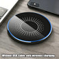 2026 Upgraded 15W Fast Wireless Charger Pad – Qi Wireless Charging Mat