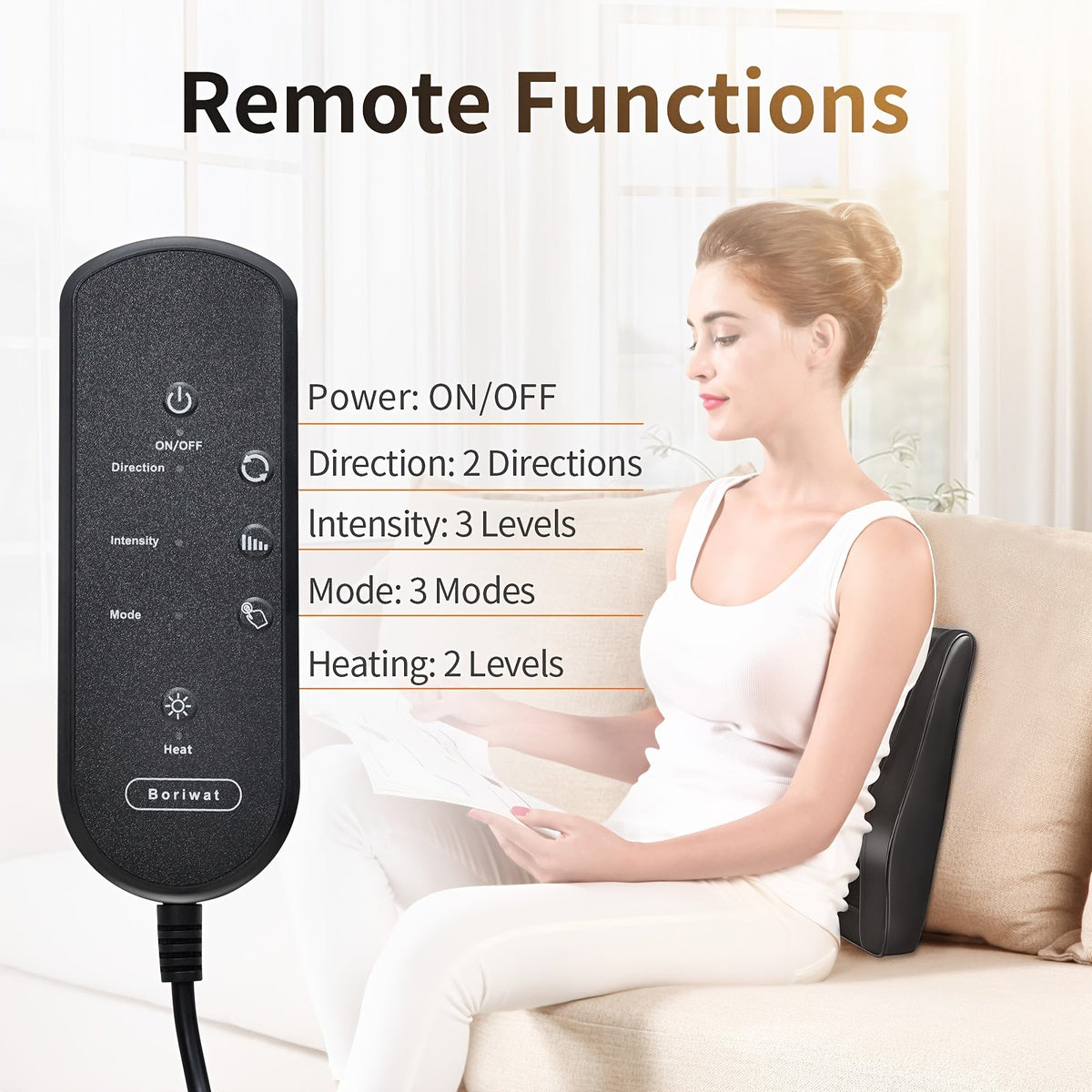 Shiatsu Neck & Shoulder Massager with Heat