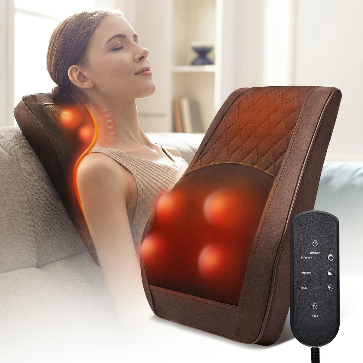 Shiatsu Neck & Shoulder Massager with Heat