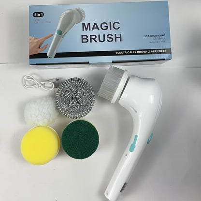 Electric Rotating Cleaning Brush – USB Rechargeable