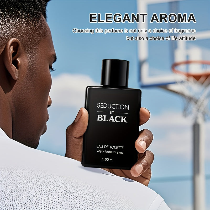 Men's Elegant Eau De Toilette 50ml | Long-Lasting Fresh Cologne Fragrance