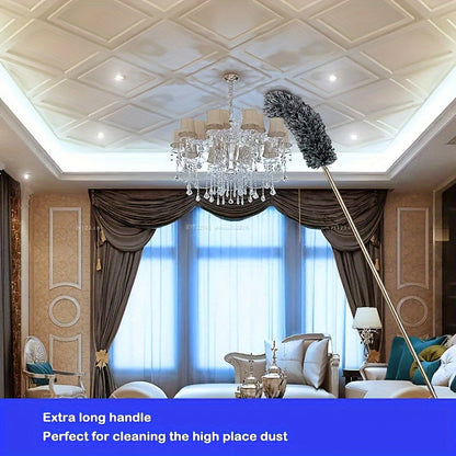 1PC Retractable Bendable Microfiber Duster