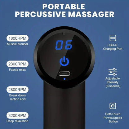 Portable Deep Tissue Massage Gun