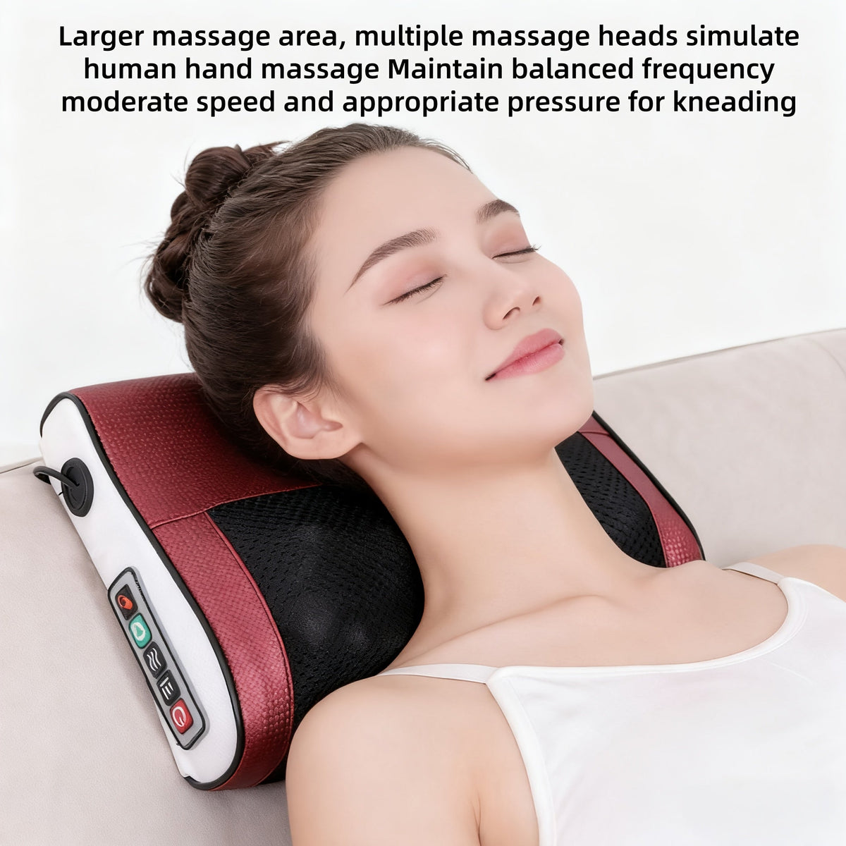 Neck & Back Massager – Deep Tissue Shiatsu Massage Pillow